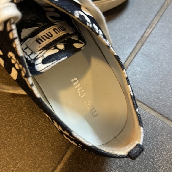 Miu Miu sneakers, size 37.5, condition inside like new, worn only a few times. - Picture 3 of 13
